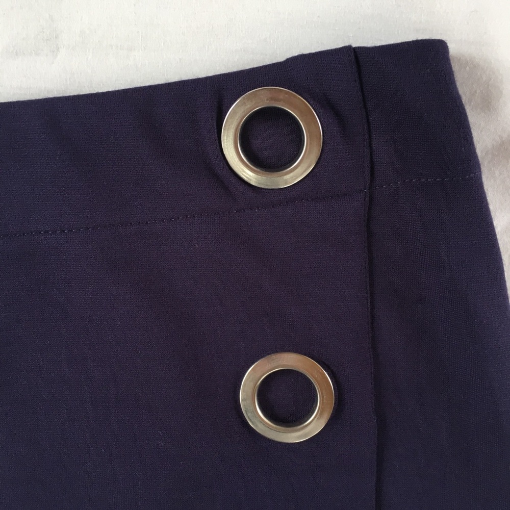 kensie purple skirt size large - Picture 3 of 8